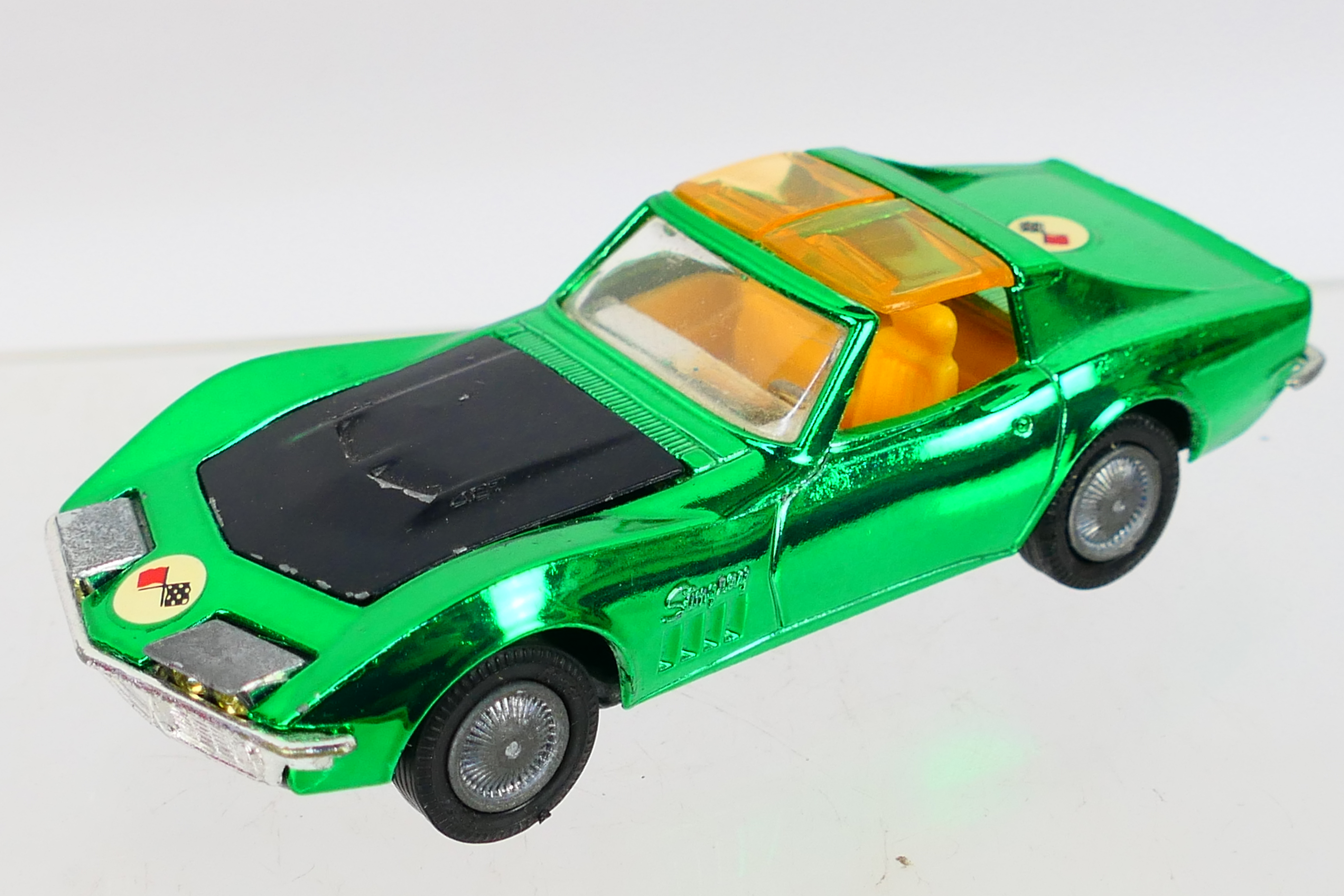 Corgi - Golden Jacks - A boxed Chevrolet Corvette Stingray Coupe # 300. - Image 4 of 7