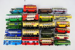 EFE - Corgi Original Omnibus - An unboxed collection of 21 diecast 1:76 buses / coaches.