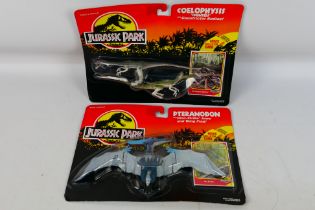 Kenner - Jurassic Park - A pair of 1993 Blister packed figures of Pteranodon and Coelophysis from