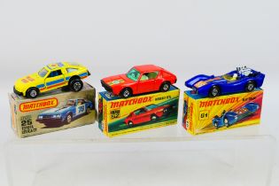 Matchbox - Superfast - 3 x boxed models, Toyota Celica GT # 25,