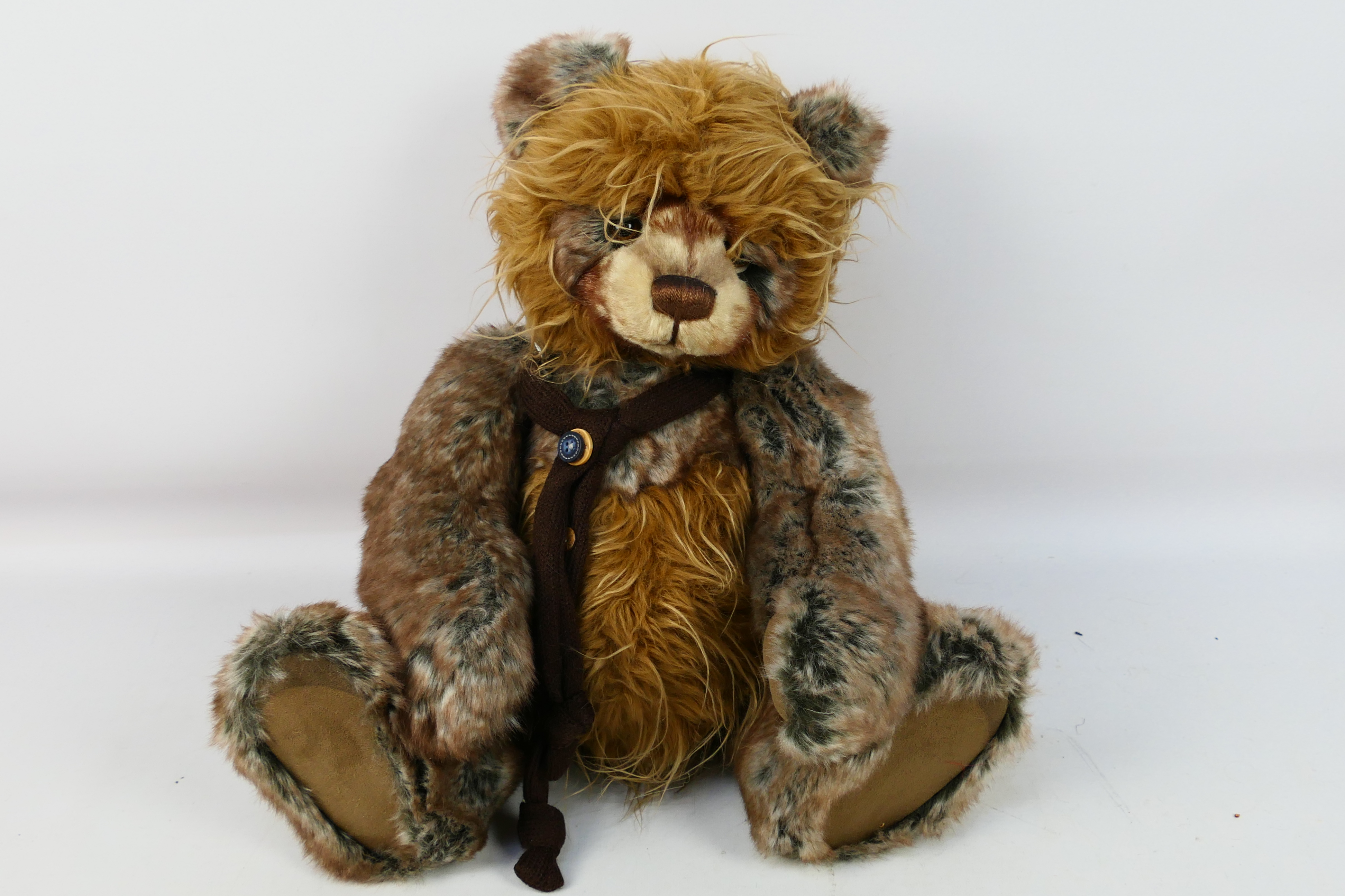 Charlie Bear - Plush - A Charlie Bear Collectors Plush Named Scarcrow (#CB151532) 45cm with flat