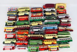 Corgi Classics - EFE - Over 40 unboxed diecast model buses, coaches,