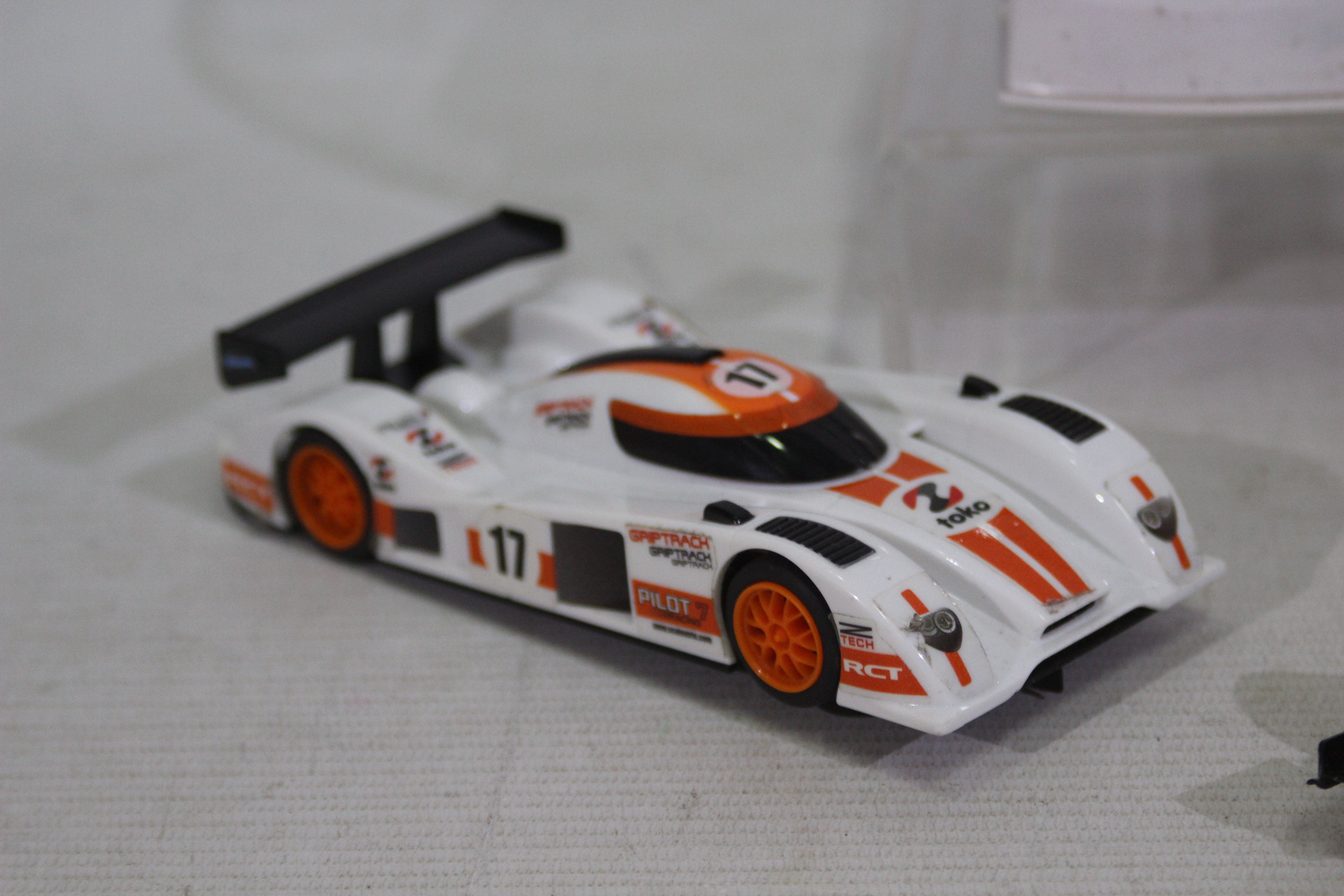 Scalextric - 4 x slot cars, a Dodge Challenger in an unmarked box, a Ferrari P4, - Image 2 of 5