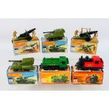 Matchbox - 6 x boxed models including Steam Locomotive # 43, Pannier Locomotive # 47,