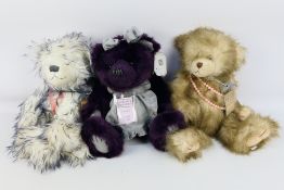 Suki - Plush - A set of 3 limited edition Silver tag Suki Bears comprising of Jessica Bear (#17051)
