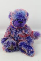 Charlie Bear - Plush - A Charlie Bear Collectors Plush Named Pansy (#CB631297A) 40cm,