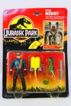 Kenner - Jurassic Park - A 1993 (Series 1) Blister packed figure of Dennis Nedy from Jurassic Park