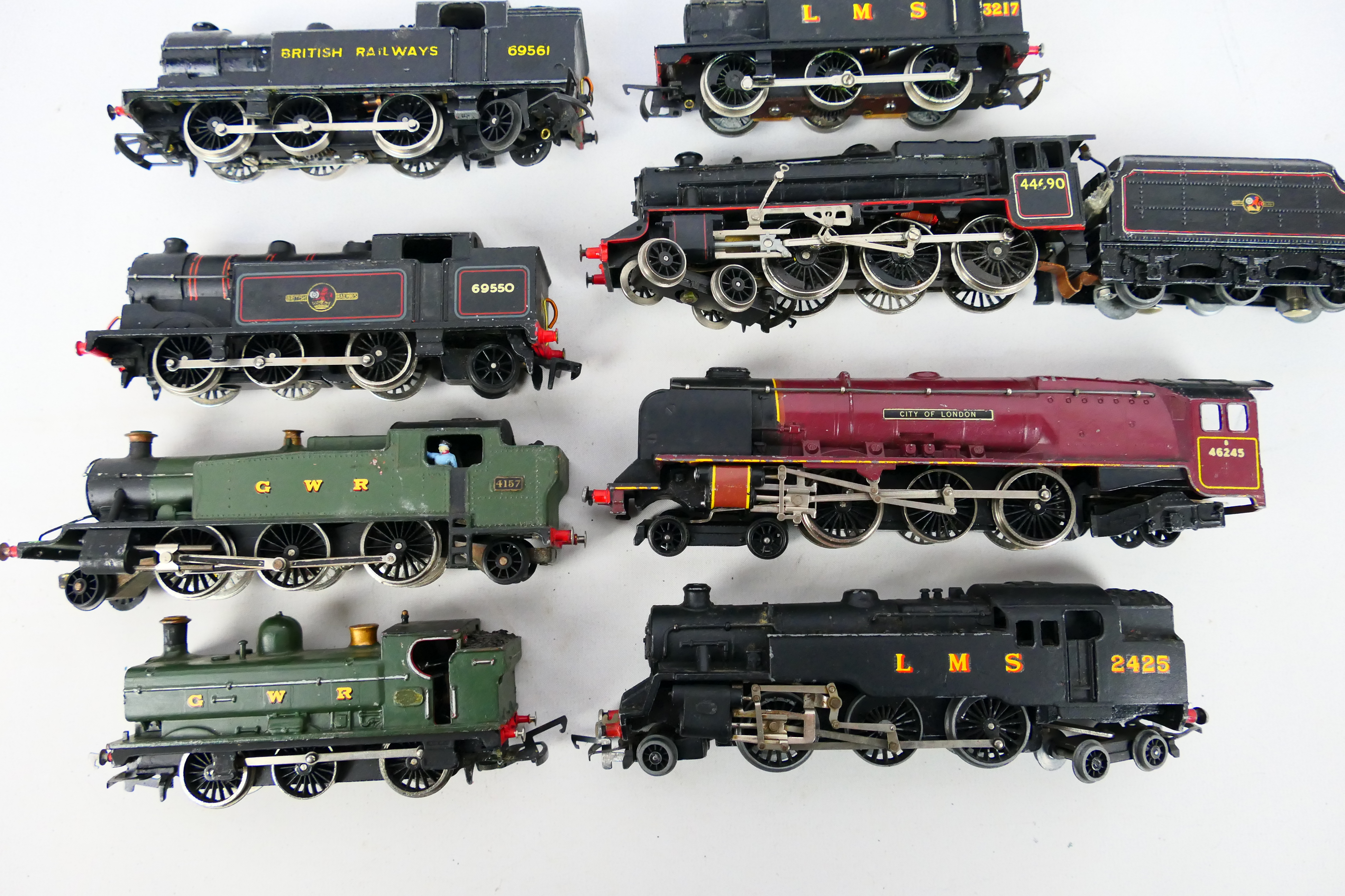 Hornby Dublo - Hornby - A group of eight OO gauge steam locomotives. - Image 2 of 3