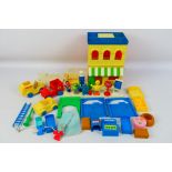 Illco - JHP - Sesame Street - An unboxed Sesame Street play set circa 1991 with figures including