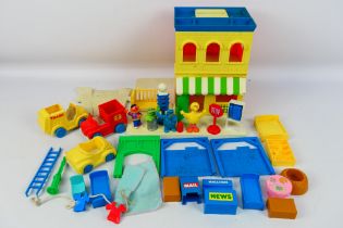 Illco - JHP - Sesame Street - An unboxed Sesame Street play set circa 1991 with figures including