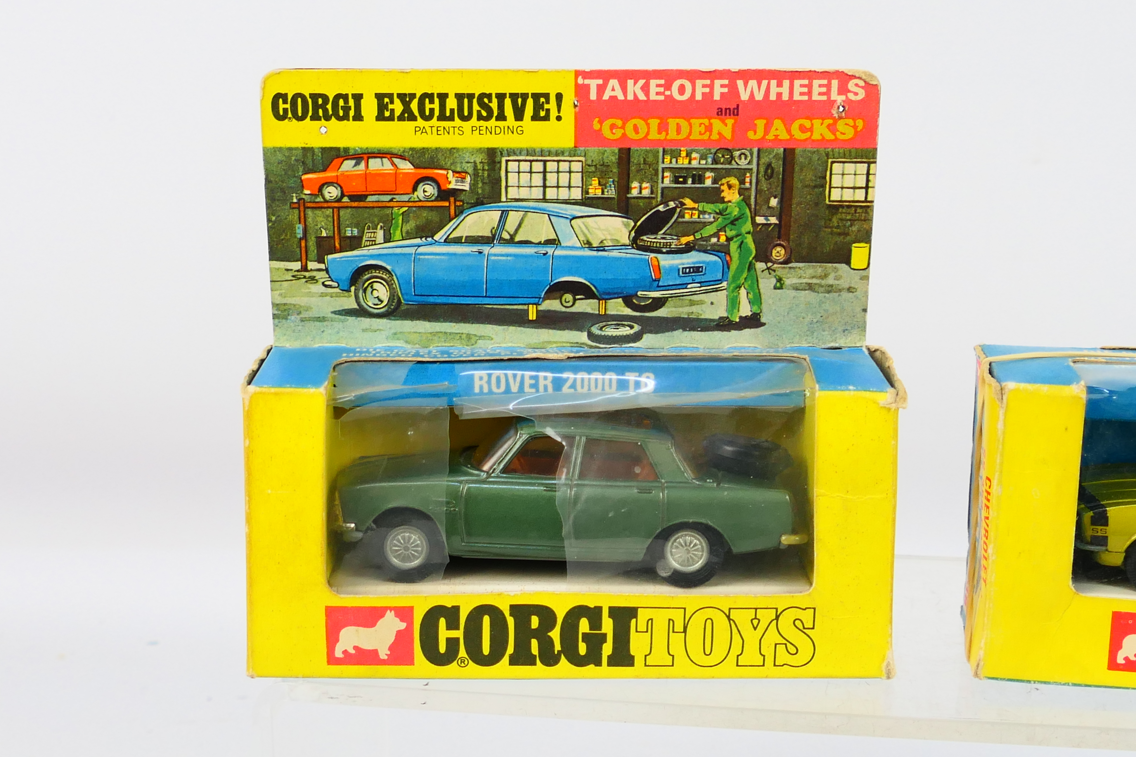 Corgi - Golden Jacks - 2 x boxed models Rover 2000 TC # 275 and Chevrolet Camaro SS # 338. - Image 2 of 8