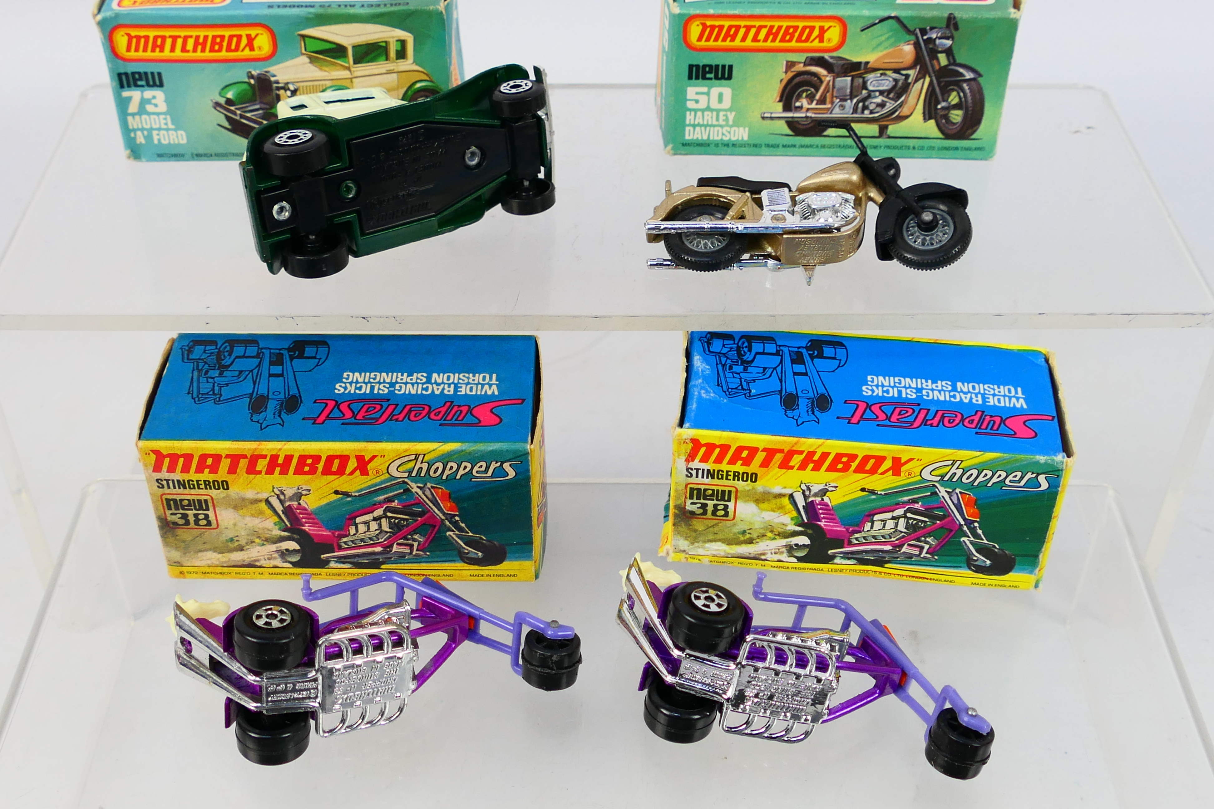 Matchbox - Superfast - 4 x boxed models, Stingeroo Chopper # 38 x 2, - Image 7 of 7