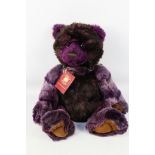 Charlie Bear - Plush - A Charlie Bear Collectors Plush Named Blackbeary (#CB141437) 50cm,