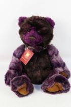 Charlie Bear - Plush - A Charlie Bear Collectors Plush Named Blackbeary (#CB141437) 50cm,