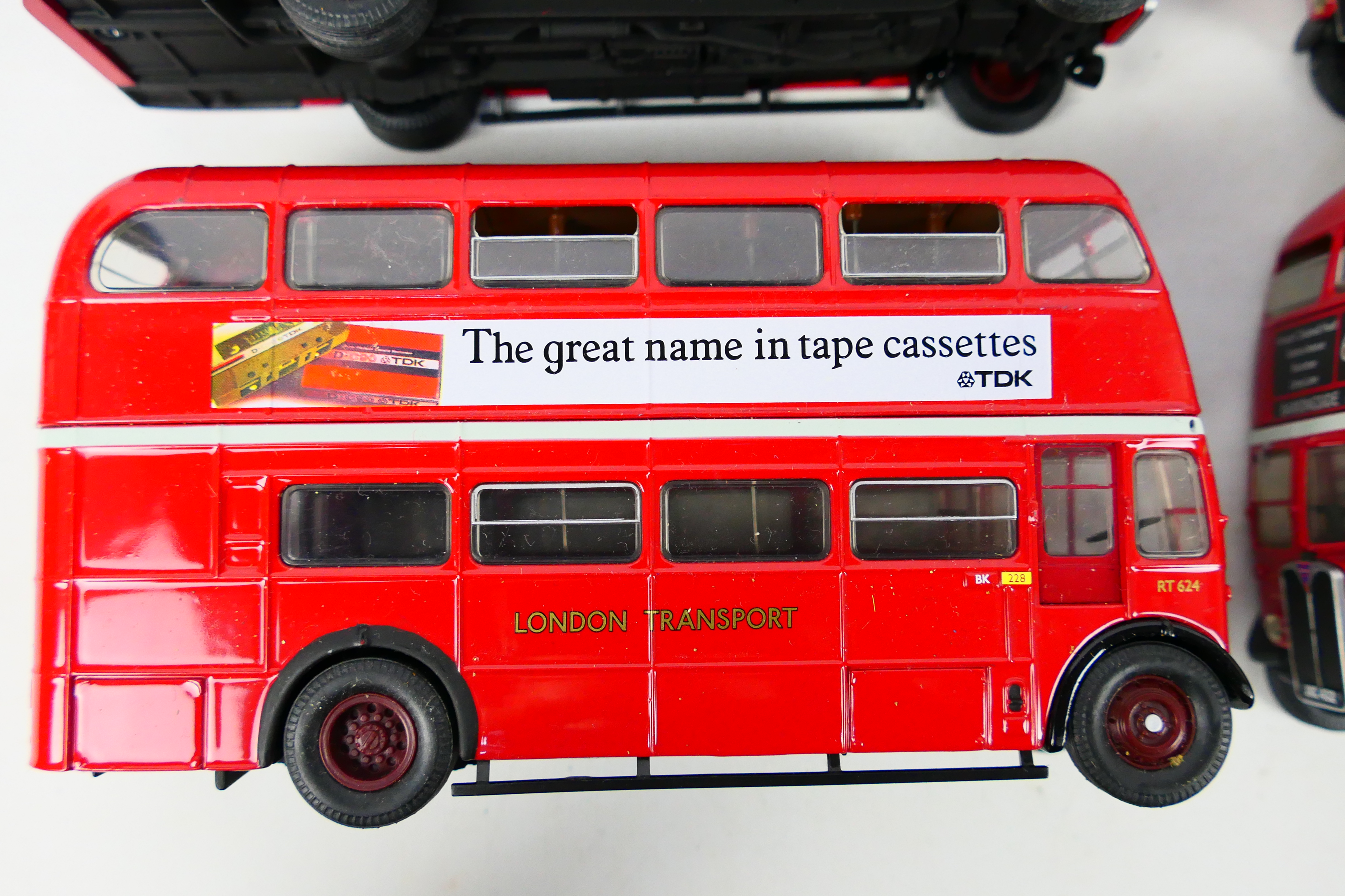 Corgi - A group of 10 unboxed Corgi CC26101 AEC RT Double Deck Bus in London Transport livery 1:50 - Image 2 of 2