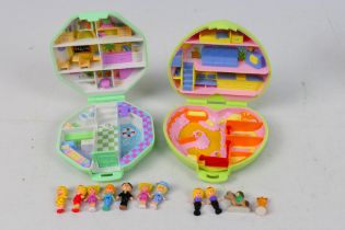 BlueBird - Polly Pocket - A pair of vintage Polly Pocket compact sets including Pony Club (1989)