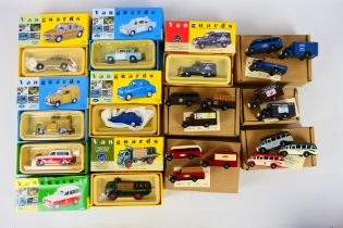 Lledo - Vanguards - Oxford - A collection of 12 Diecast vehicle which include 7 Vanguards vehicles