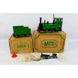 MSS (The Model Steam Specialist) - A boxed MSS G Gauge 0-4-0 steam tank locomotive,