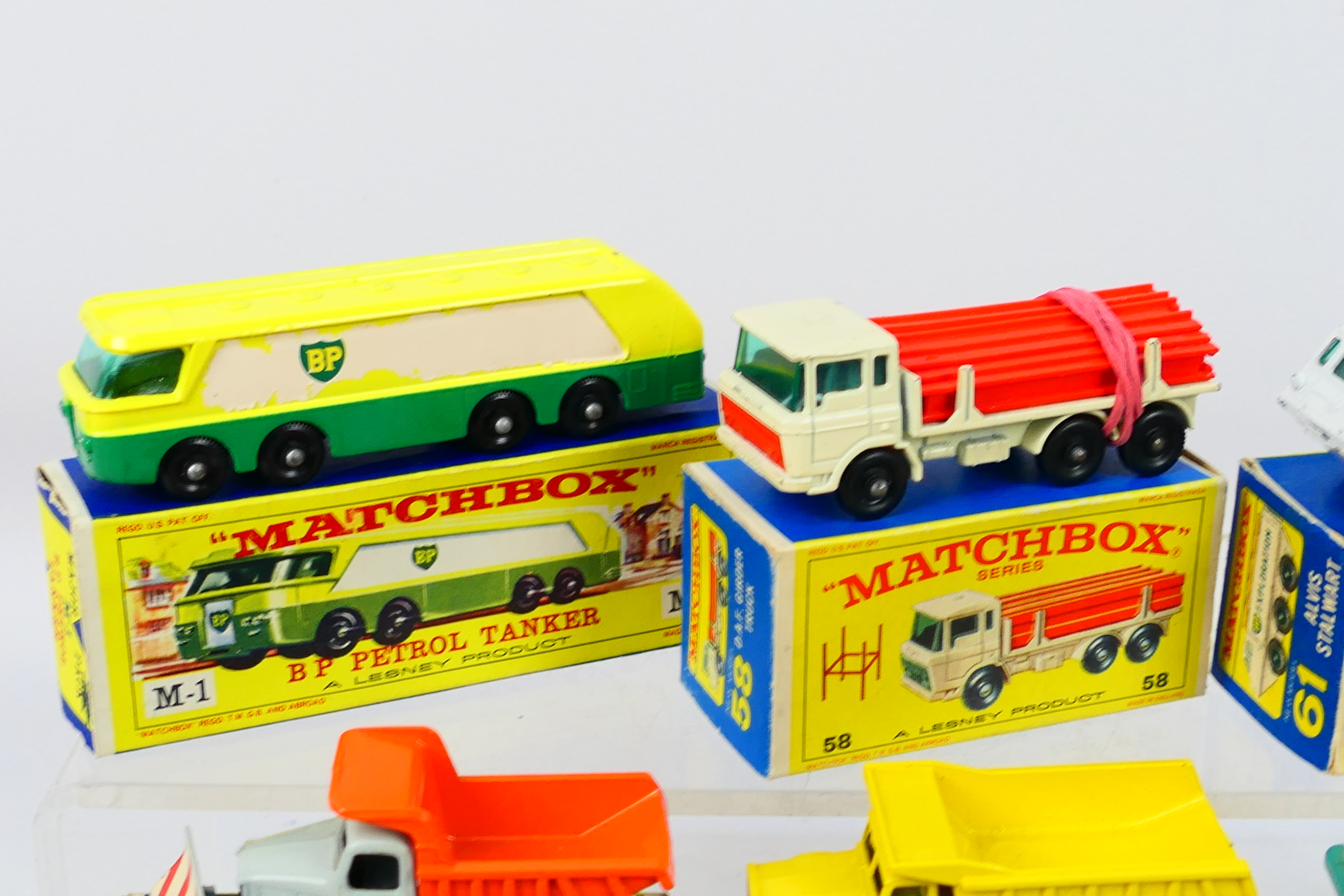 Matchbox - 8 x boxed models, BP Tanker # M-1, Euclid Quarry Truck # 6, - Image 3 of 6