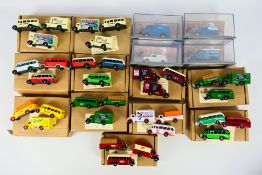Corgi - Oxford - A group of 4 factory sealed Corgi vehicles in display cases comprising of #06004