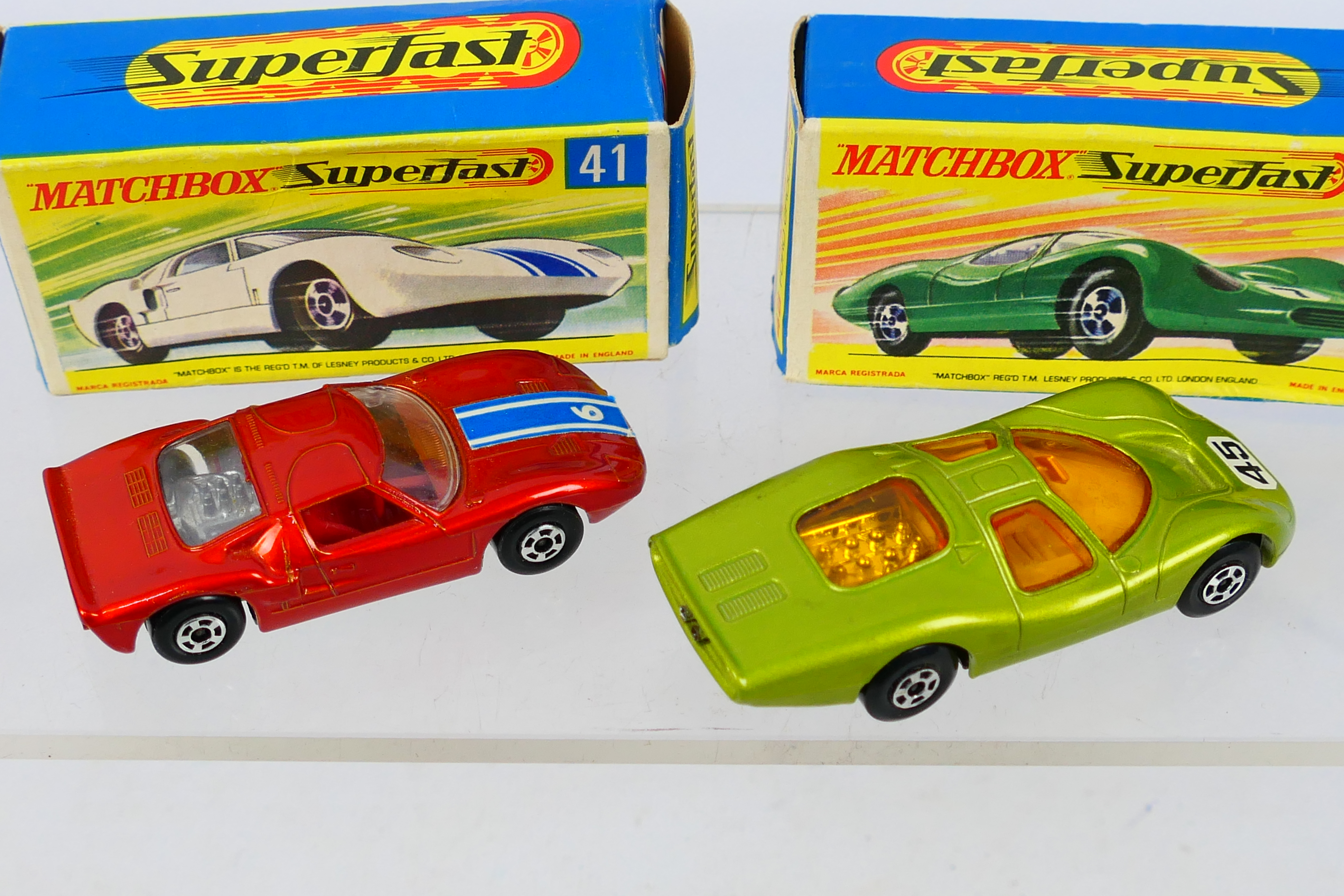 Matchbox - Superfast - 2 x boxed Ford models, - Image 4 of 5
