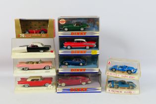 Polistil - Dinky - Solido - Brumm - 10 x boxed vehicles including Ford Thunderbird # 4505,