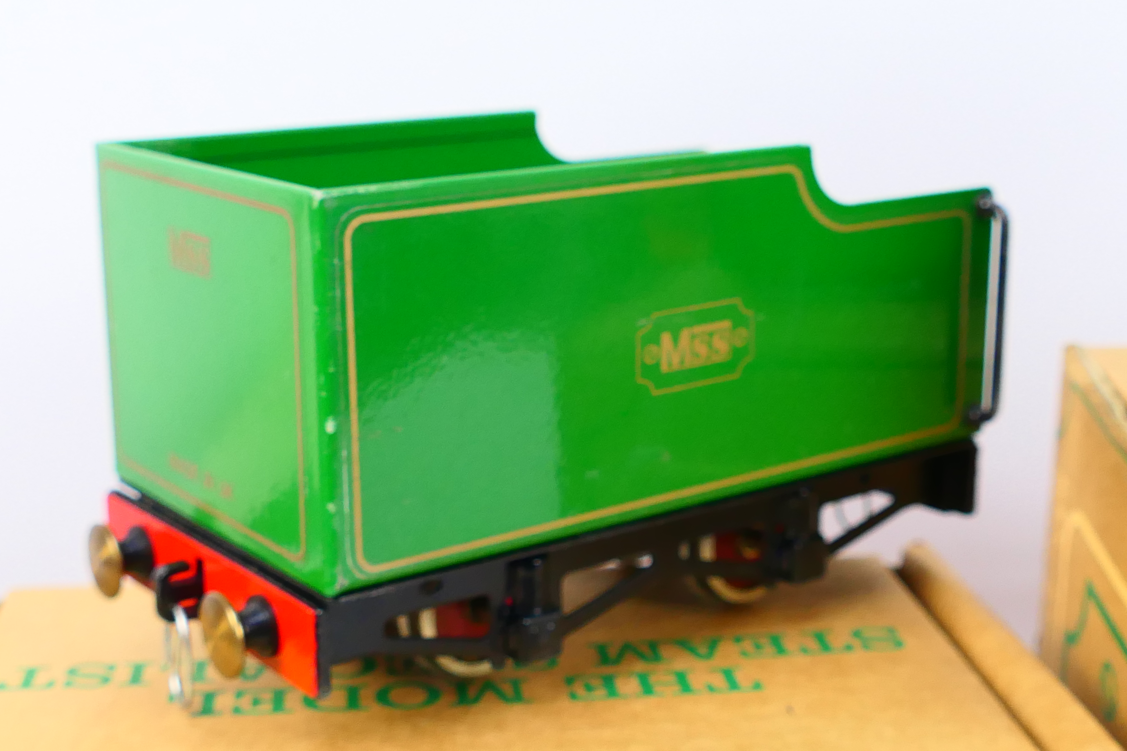 MSS (The Model Steam Specialist) - A boxed MSS G Gauge 0-4-0 steam tank locomotive, - Image 8 of 10
