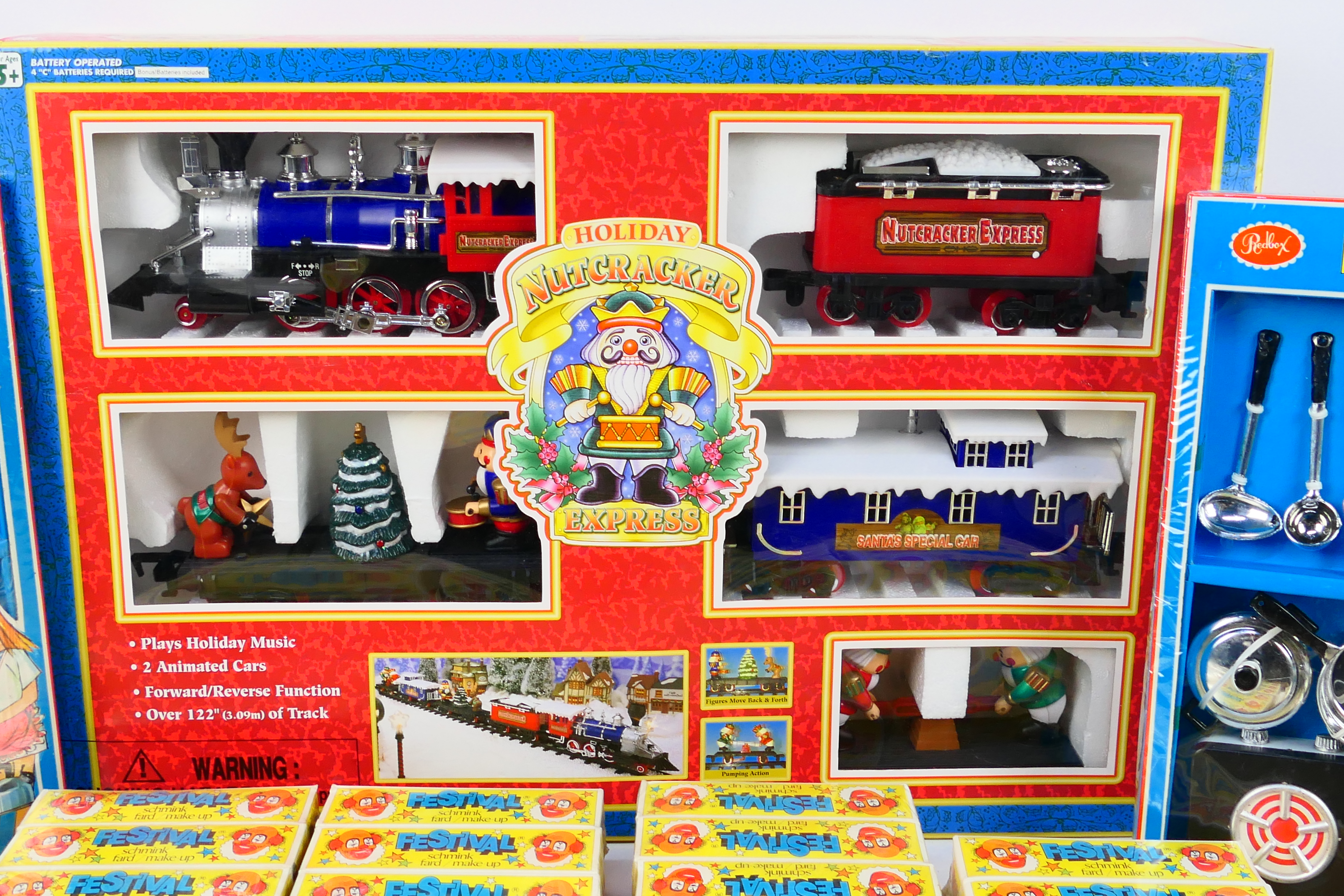 Toy State - Red Box - Unsold shop stock - A Nutcracker Express Train Set (#5303) in excellent - Image 2 of 4