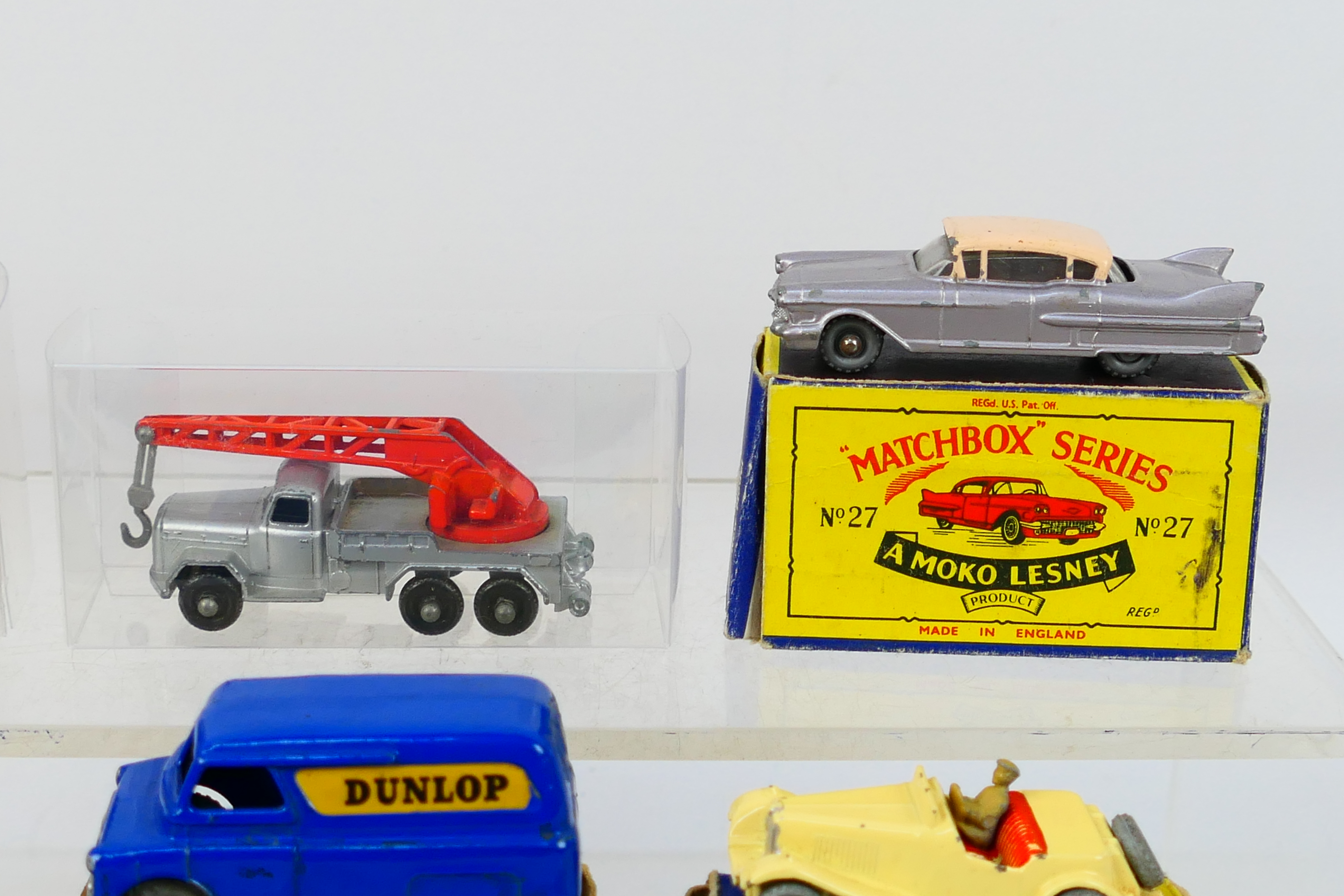 Matchbox - A collection of vehicles including MG Sports # 19, Cadillac Sixty Two # 27, - Image 3 of 6