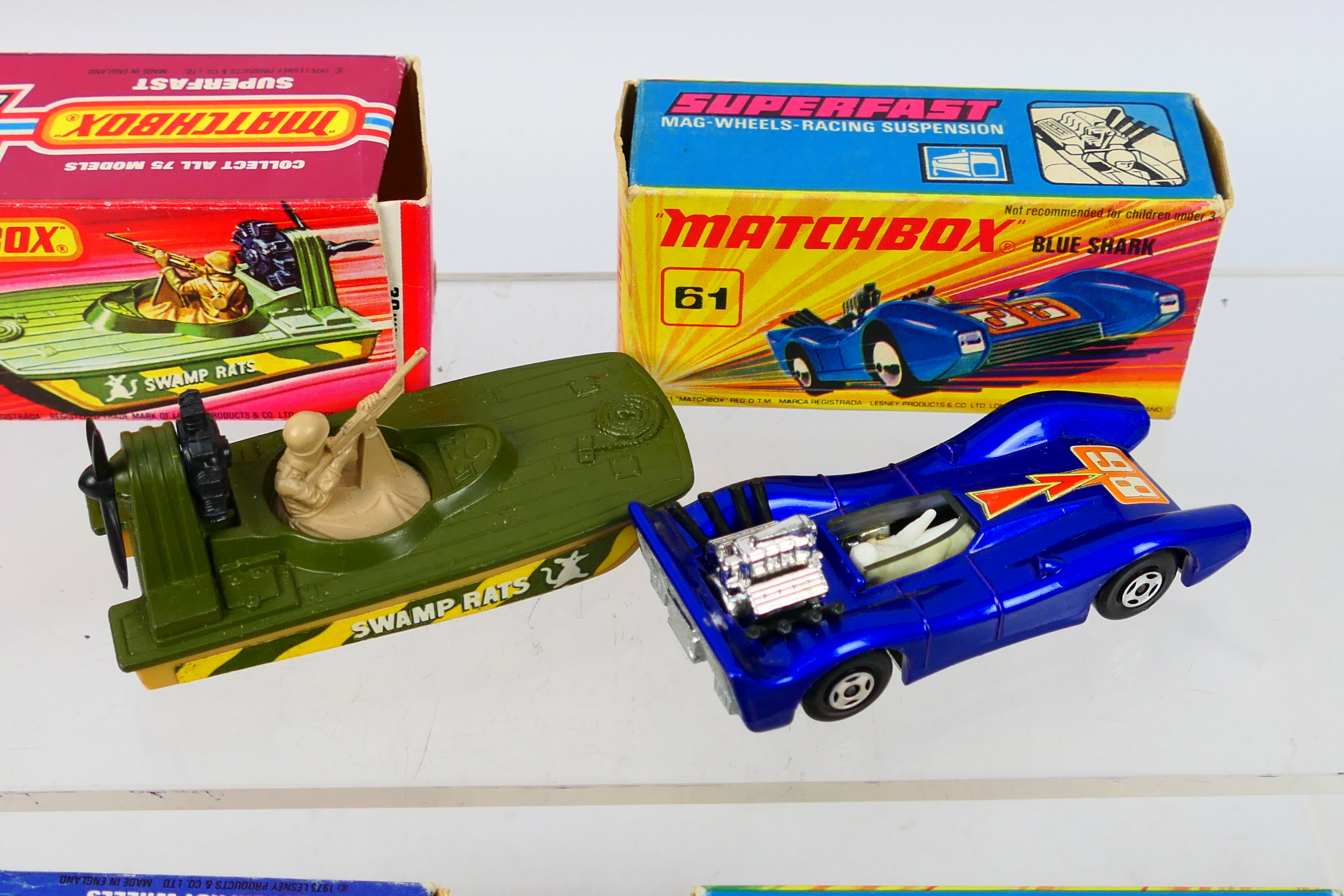 Matchbox - Superfast - 4 x boxed models, Rescue Hovercraft # 2, Gruesome Twosome # 4, - Image 4 of 6