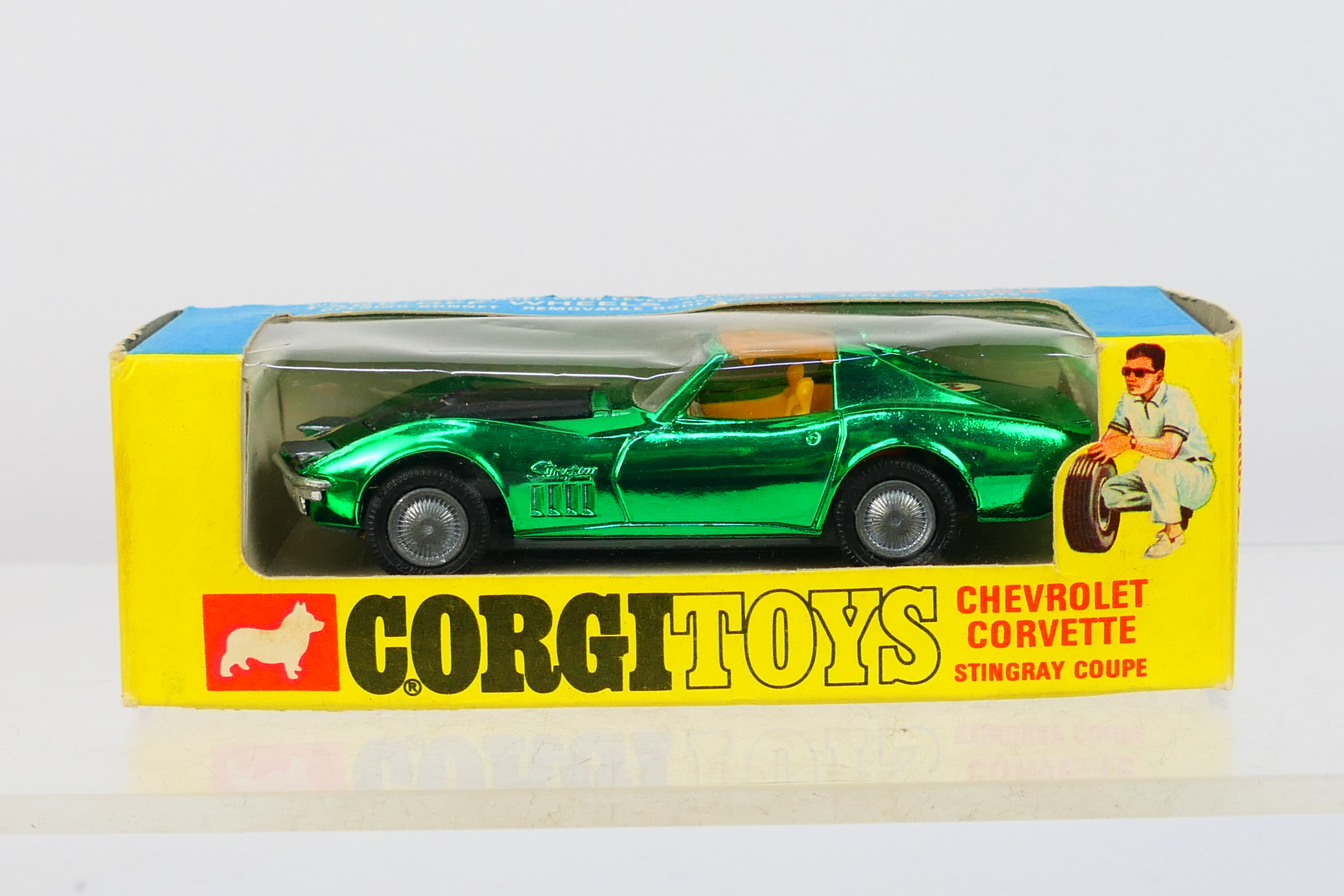 Corgi - Golden Jacks - A boxed Chevrolet Corvette Stingray Coupe # 300.