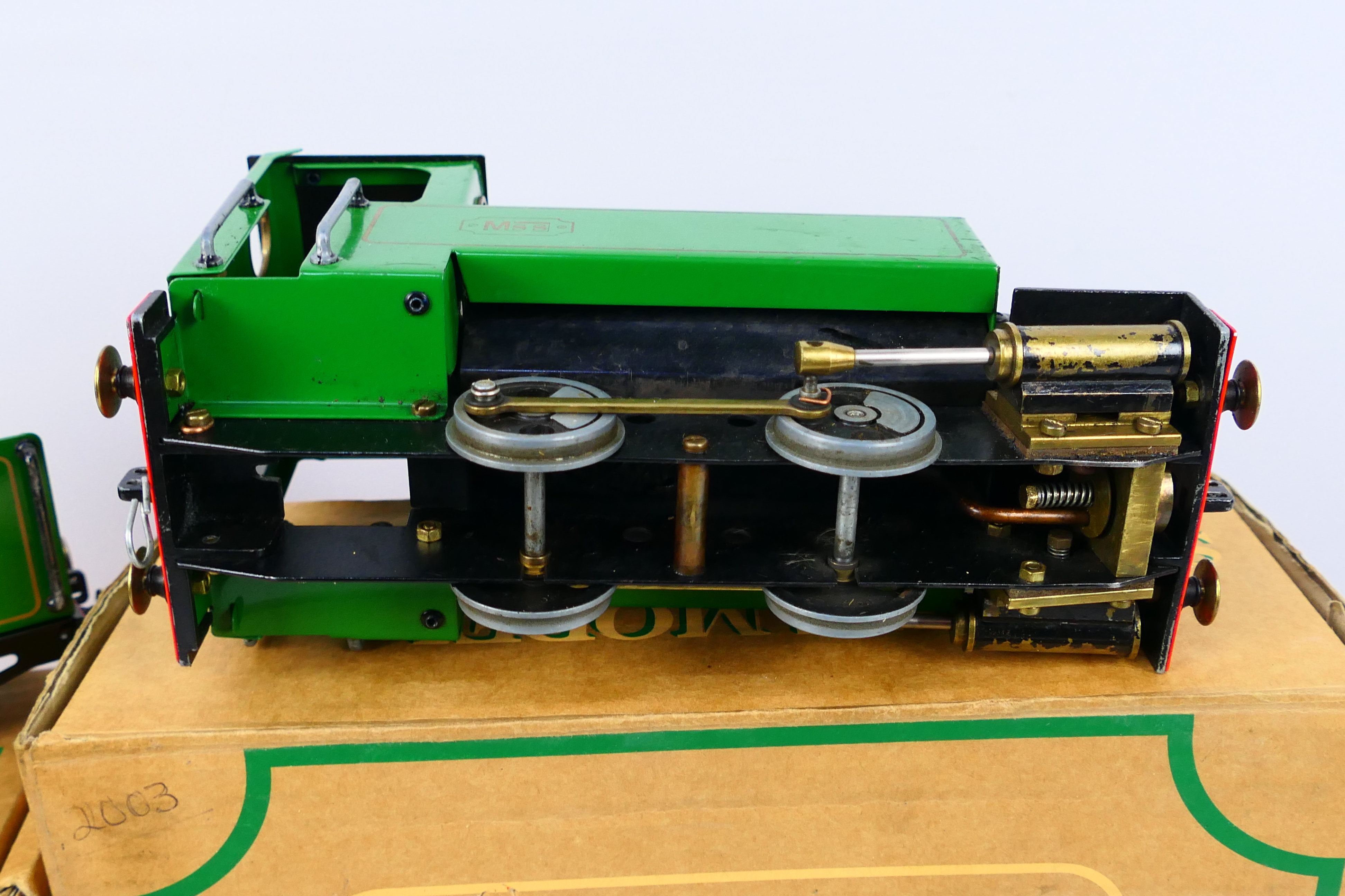 MSS (The Model Steam Specialist) - A boxed MSS G Gauge 0-4-0 steam tank locomotive, - Image 6 of 10