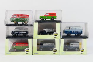 Oxford - A collection of 8 Oxford Diecast Metal vehicles including #76AEC016 AEC Matador(Limited