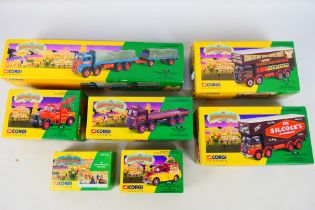 Corgi - Showmans - Diecast - A collection of 6 Corgi Diecast Circus vehicles from the Showman's