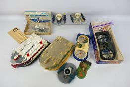 Airfix - Glencoe Models - A collection of built kit model hovercraft including 2 x Airfix S.R.N.