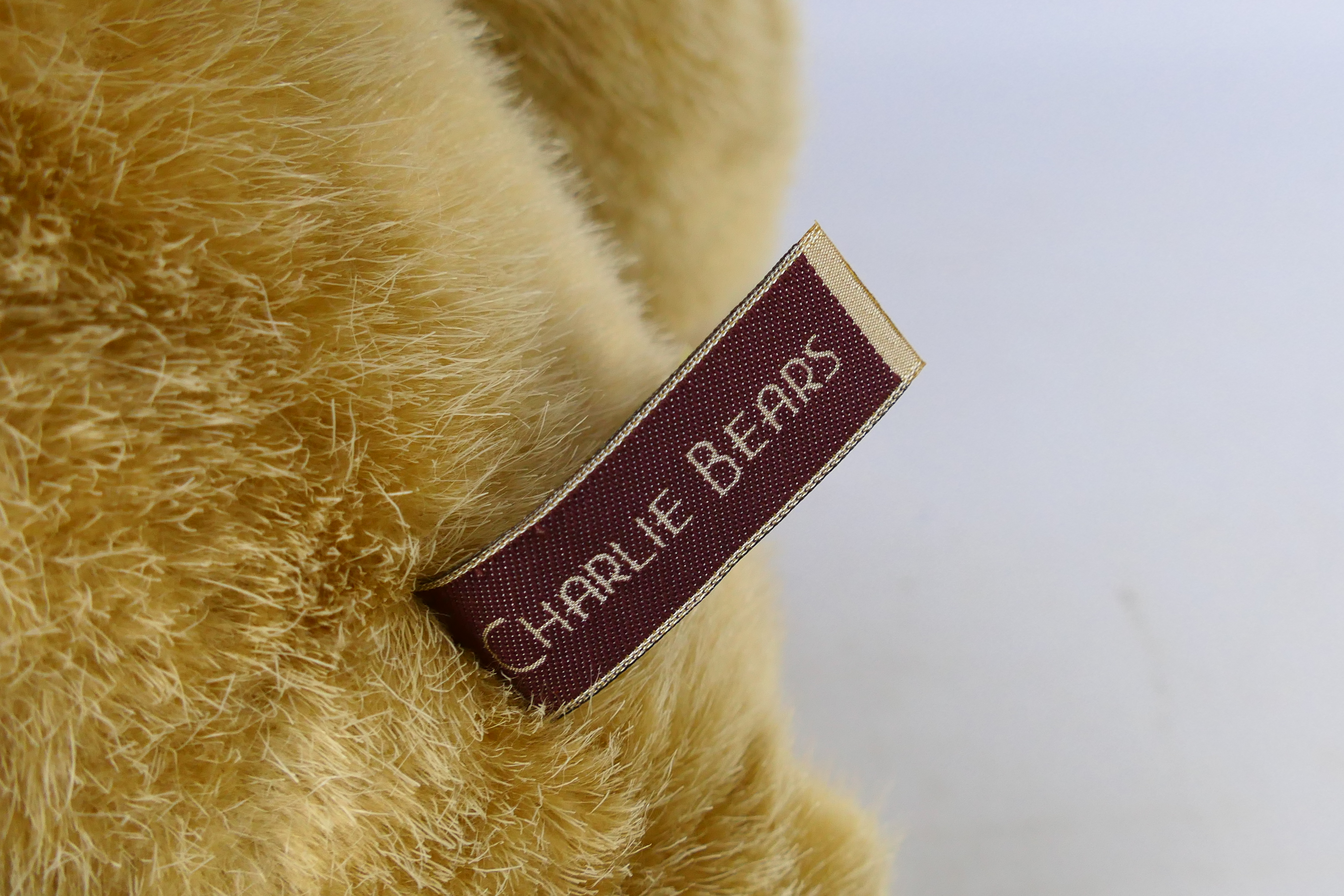 Charlie Bear - Plush - A Charlie Bear Collectors Plush Named Linus (#CB141473) 50cm, - Bild 6 aus 6