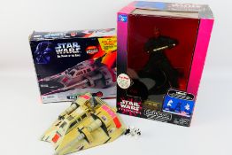 Think Way - Kenner - Star Wars - A Star Wars Episode one Darth Maul Interactive Taking Bank and A