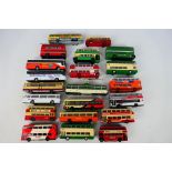 EFE - Corgi Original Omnibus - An unboxed group of 21 diecast 1:76 buses / coaches.