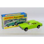 Matchbox - Superfast - A rare boxed Ford Zodiac in lime green with wide wheels # 53.