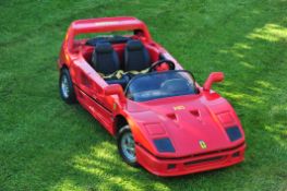 TT Toys Toys - A Ferrari F40 half scale battery powered children's car made by TT Toys Toys in