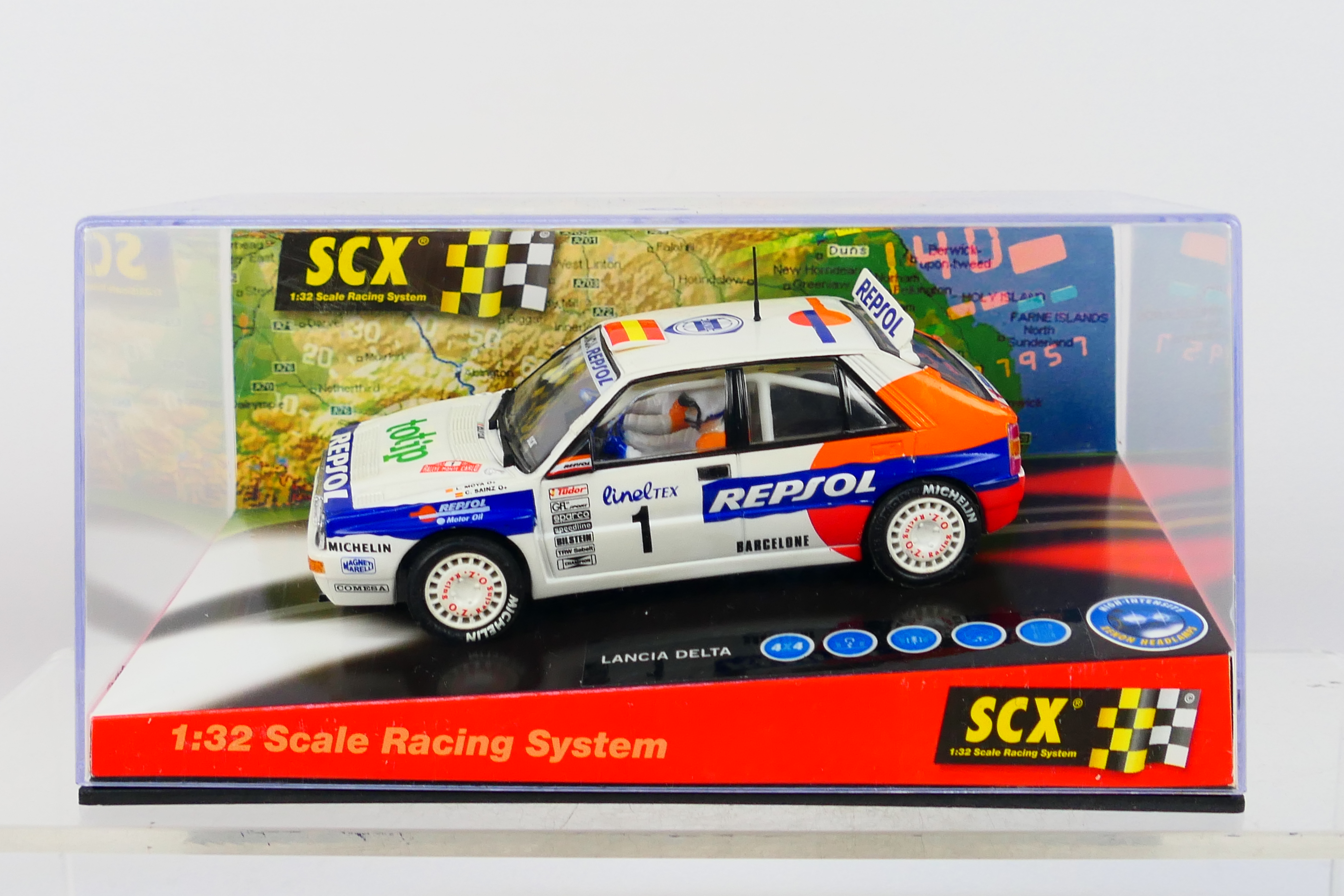 SCX - Fly - Two boxed 1:32 scale Lancia slot cars. - Image 3 of 4