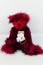 Charlie Bear - Plush - A sitting Charlie Bear Collectors Plush Named Giga (#CB141226A) 38cm,