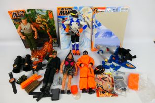 Hasbro - Action Man - A collection of Action man including 5 x figures and some accessories.