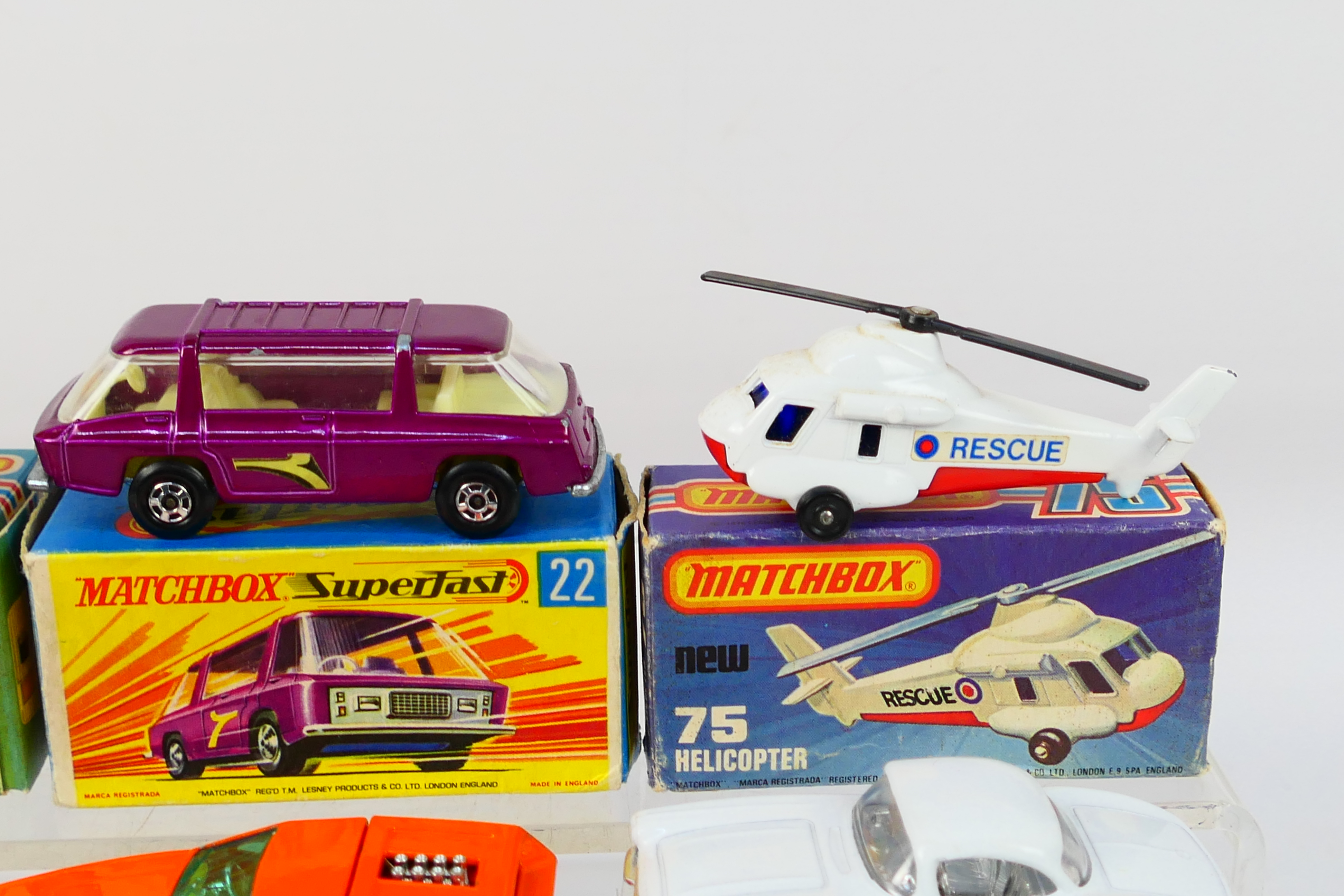 Matchbox - Superfast - 6 x models, Freeman Inter-City Commuter # 22, Caravan # 31, Tanzara # 53, - Image 3 of 5
