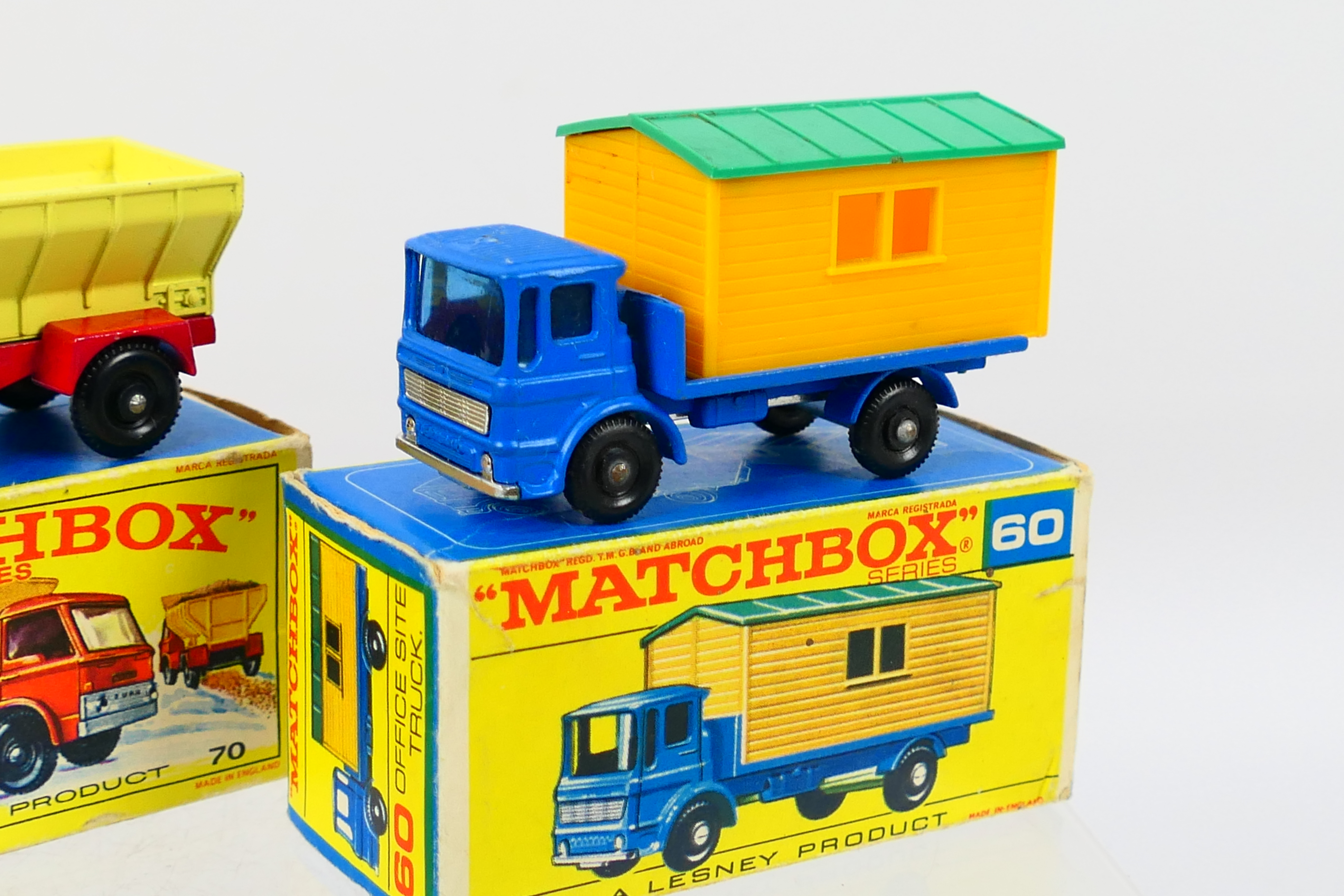 Matchbox - 4 x boxed models, Dodge Stake Truck # 4, GMC Refrigerator Truck # 44, - Image 4 of 6