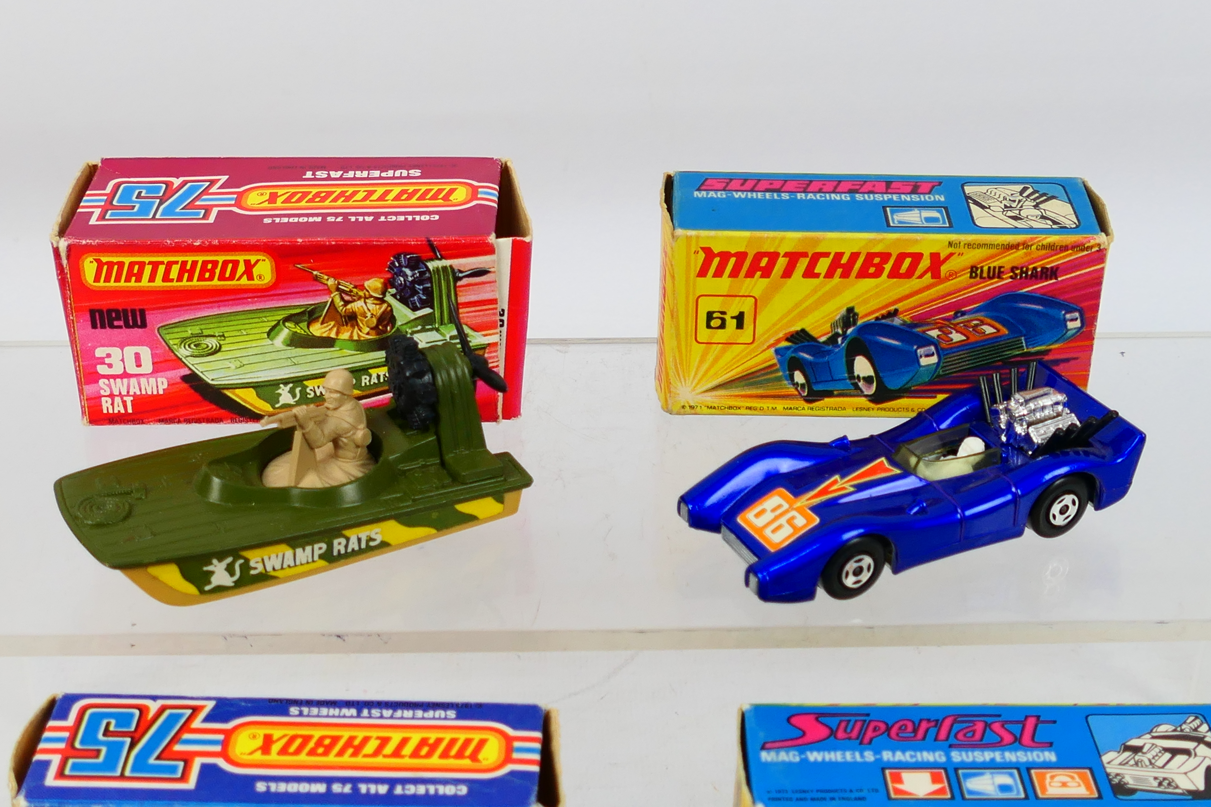 Matchbox - Superfast - 4 x boxed models, Rescue Hovercraft # 2, Gruesome Twosome # 4, - Image 2 of 6