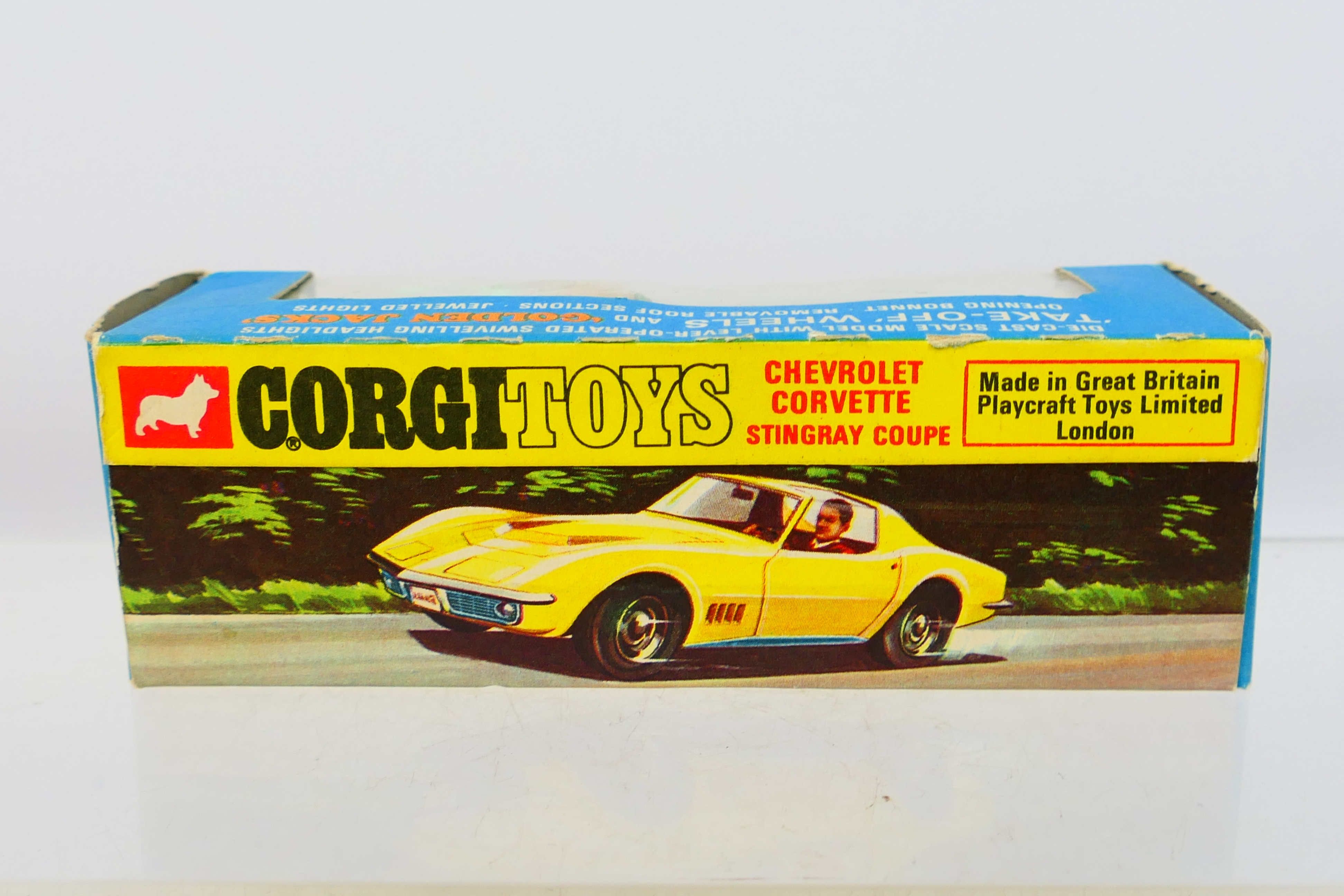 Corgi - Golden Jacks - A boxed Chevrolet Corvette Stingray Coupe # 300. - Image 3 of 7