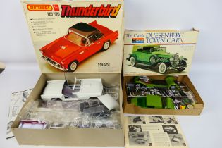 Monogram - Matchbox AMT - 2 x vintage model kits,