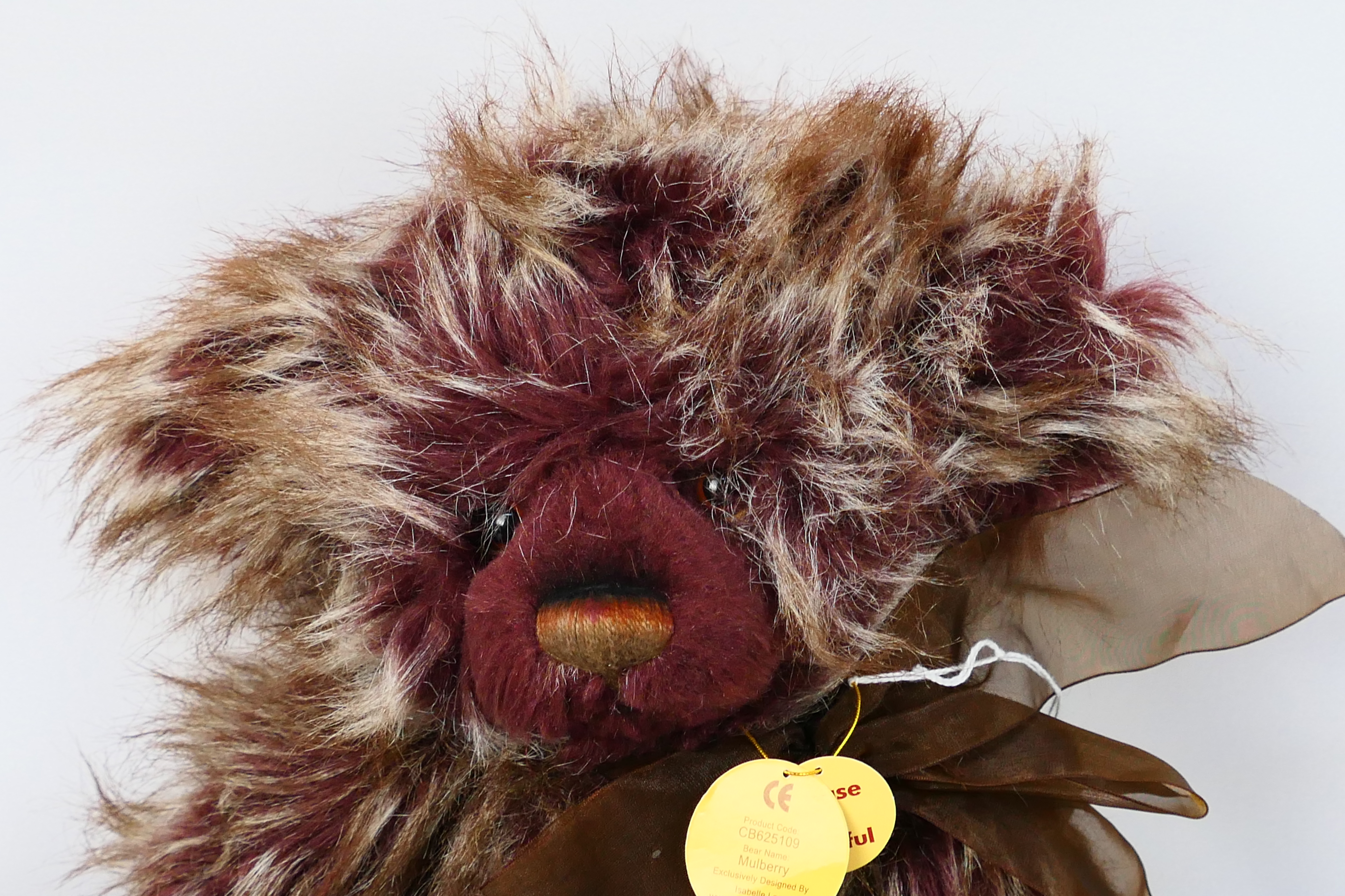 Charlie Bear - Plush - A Charlie Bear Collectors Plush Named Mulberry (#CB625109) - Image 2 of 5