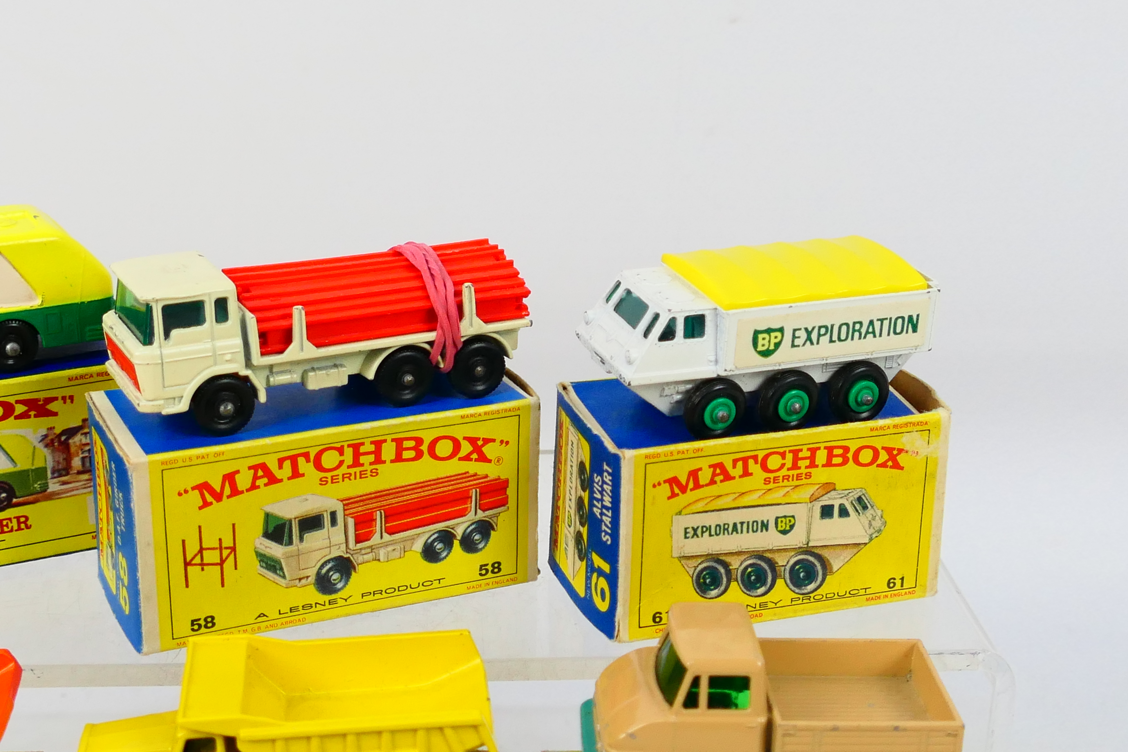 Matchbox - 8 x boxed models, BP Tanker # M-1, Euclid Quarry Truck # 6, - Image 4 of 6